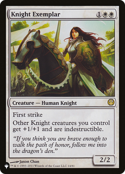 Knight Exemplar (DDG) (LIST-14/81) - The List