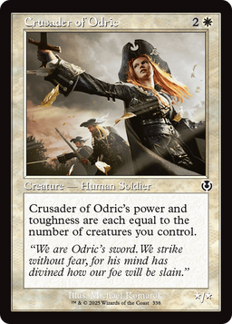 Crusader of Odric (Retro Frame) (INR-338) - Innistrad Remastered Foil