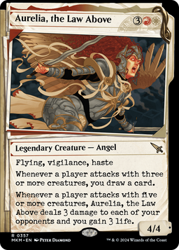 Aurelia, the Law Above (Showcase) (0357) (MKM-357) - Murders at Karlov Manor: (Showcase)