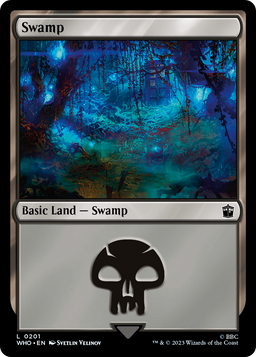 Swamp (0201) (WHO-201) - Doctor Who Foil