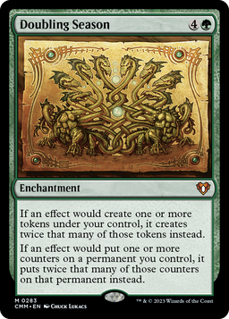 Doubling Season (CMM-283) - Commander Masters Foil