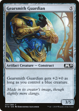 Gearsmith Guardian (M19-237) - Core Set 2019 Foil
