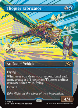 Thopter Fabricator (Borderless) (DFT-304) - Aetherdrift Foil