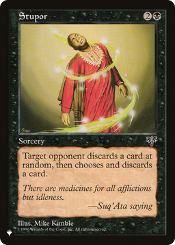 Stupor (LIST-) - The List