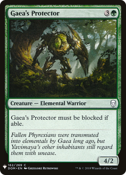 Gaea's Protector (LIST-DOM-162) - The List