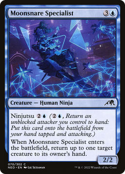 Moonsnare Specialist (NEO-070) - Kamigawa: Neon Dynasty Foil