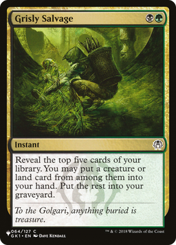 Grisly Salvage (LIST-GK1-64) - The List