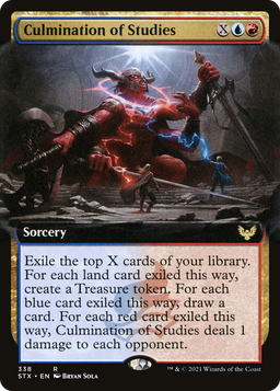 Culmination of Studies (Extended Art) (STX-338) - Strixhaven: School of Mages: (Extended Art)