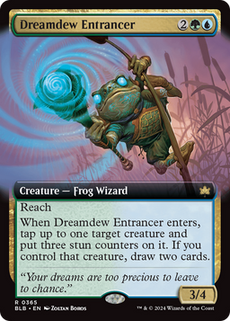 Dreamdew Entrancer (Extended Art) (BLB-365) - Bloomburrow: (Extended Art) Foil