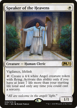 Speaker of the Heavens (M21-038) - Core Set 2021