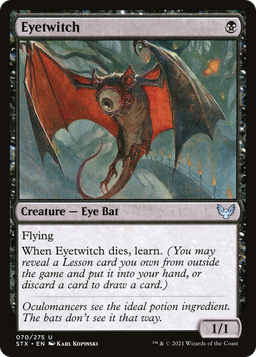Eyetwitch (STX-070) - Strixhaven: School of Mages