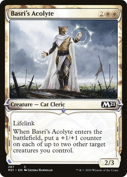 Basri's Acolyte (Showcase) (M21-287) - Core Set 2021: (Showcase) Foil