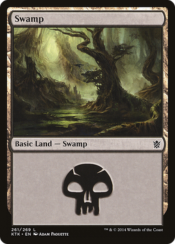 Swamp (261) (KTK-261) - Khans of Tarkir