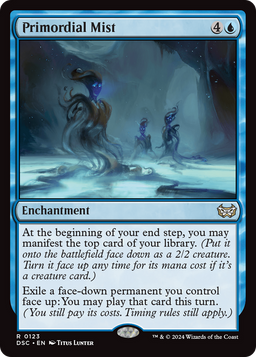 Primordial Mist (DSC-123) - Duskmourn: House of Horror Commander