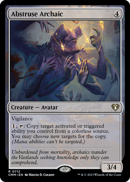Abstruse Archaic (CMM-712) - Commander Masters