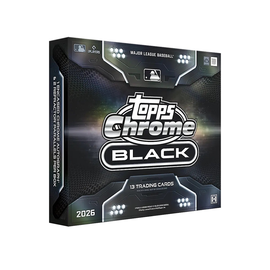 2026 Topps Chrome Black Baseball Hobby Box
