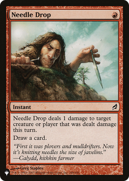 Needle Drop (LIST-186/301) - The List