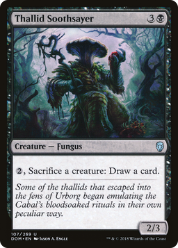 Thallid Soothsayer (DOM-107) - Dominaria Foil