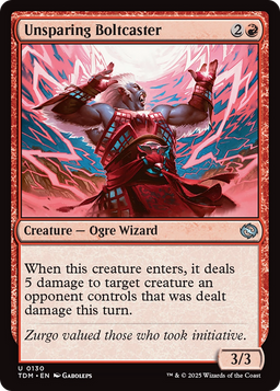 Unsparing Boltcaster (TDM-130) - Tarkir: Dragonstorm Foil