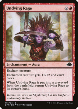 Undying Rage (DMR-146) - Dominaria Remastered Foil