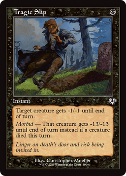 Tragic Slip (Retro Frame) (INR-390) - Innistrad Remastered