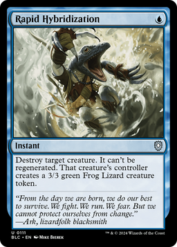 Rapid Hybridization (BLC-111) - Bloomburrow Commander