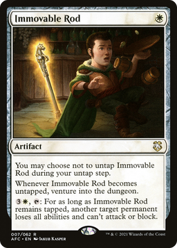 Immovable Rod (AFC-007) - Forgotten Realms Commander