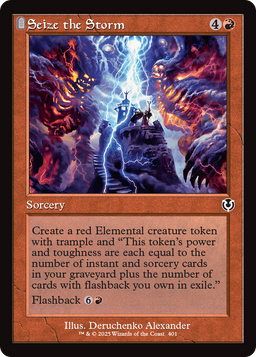 Seize the Storm (Retro Frame) (INR-401) - Innistrad Remastered