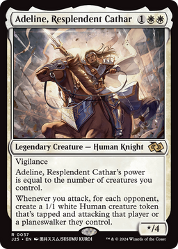 Adeline, Resplendent Cathar (Anime) (J25-057) - Foundations Jumpstart