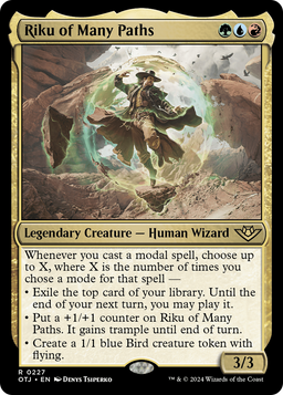 Riku of Many Paths (OTJ-227) - Outlaws of Thunder Junction
