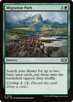 Migration Path (TDC-262) - Commander: Tarkir: Dragonstorm