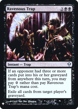 Ravenous Trap (LIST-109) - The List Foil