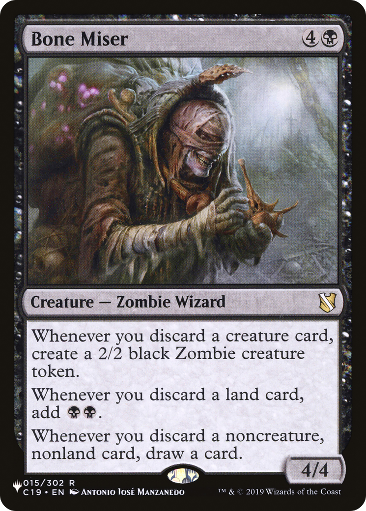 Bone Miser (LIST-015/302) - The List