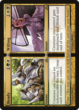 Ready // Willing (DGM-132) - Dragon's Maze Foil