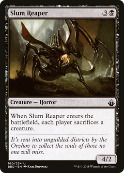 Slum Reaper (BBD-160) - Battlebond Foil