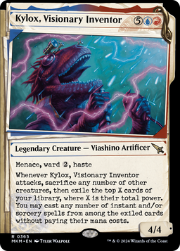 Kylox, Visionary Inventor (Showcase) (MKM-365) - Murders at Karlov Manor: (Showcase)