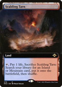 Scalding Tarn (Extended Art) (MH2-478) - Modern Horizons 2: (Extended Art)