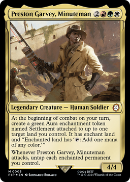 Preston Garvey, Minuteman (PIP-008) - Fallout Foil