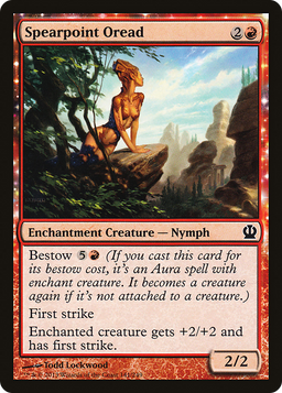 Spearpoint Oread (THS-141) - Theros: (enchantment)