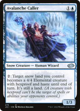 Avalanche Caller (J22-274) - Jumpstart 2022: (snow)