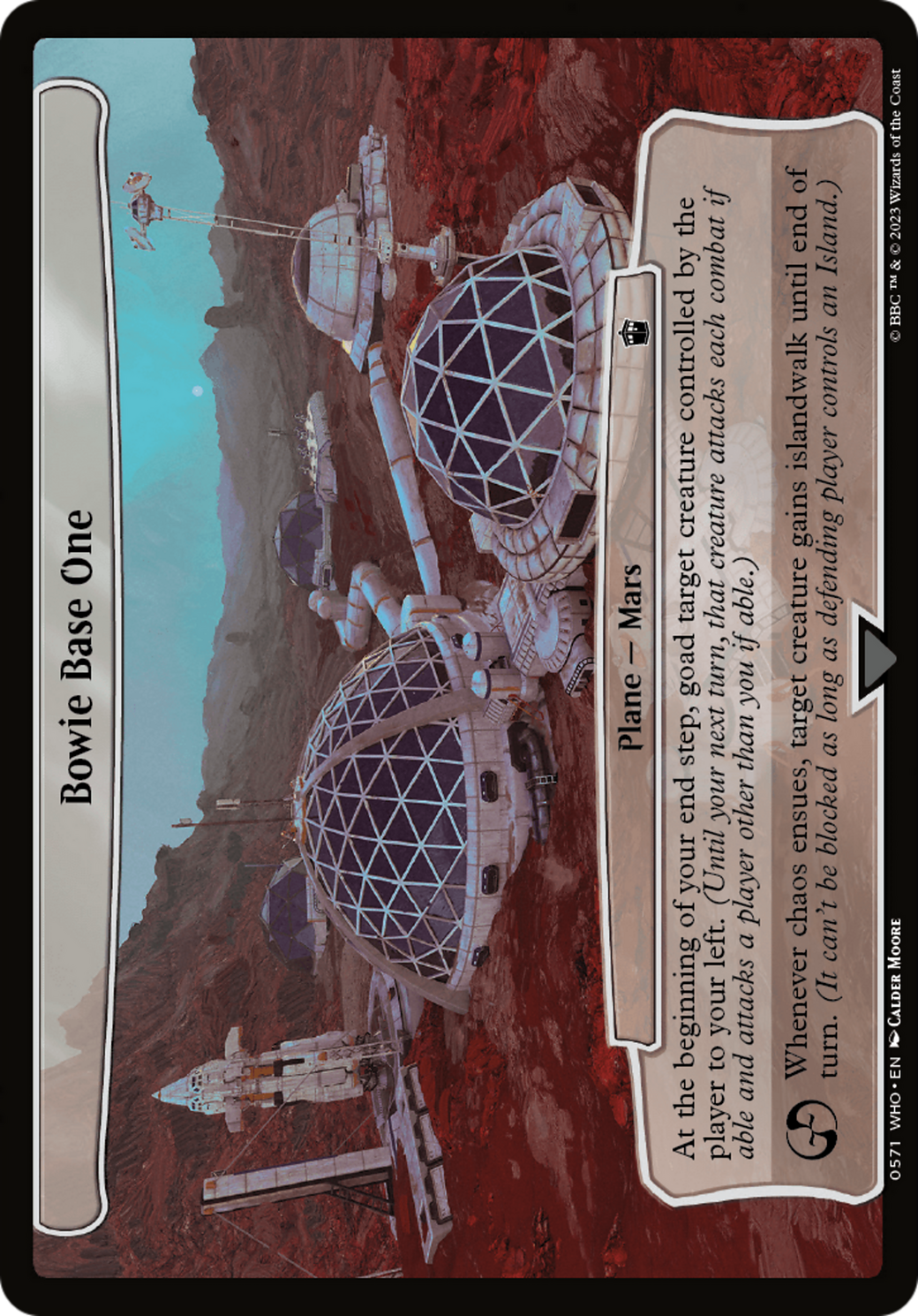 Bowie Base One (WHO-571) - Doctor Who