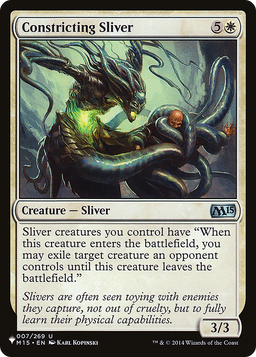 Constricting Sliver (LIST-M15-7) - The List