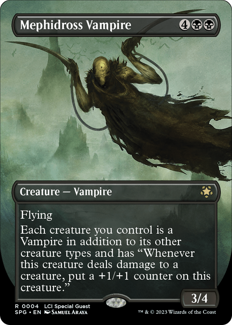 Mephidross Vampire (Borderless) (SPG-004) - Special Guests