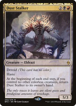 Dust Stalker (BFZ-202) - Battle for Zendikar: (devoid) Foil