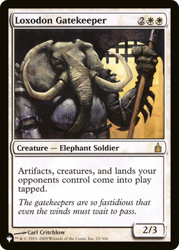 Loxodon Gatekeeper (LIST-25/306) - The List