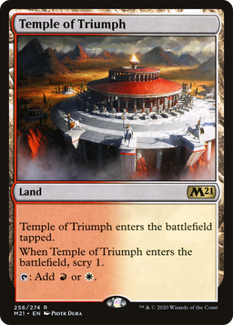 Temple of Triumph (M21-256) - Core Set 2021