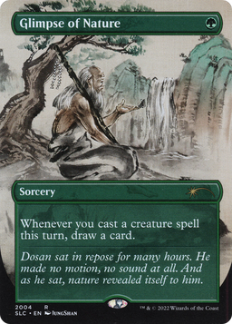 Glimpse of Nature (SLC-2004) - Secret Lair Countdown Kit (Borderless) Foil