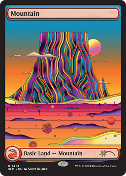 Mountain (SLD-1481) - Secret Lair Drop Foil
