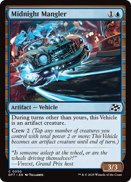 Midnight Mangler (DFT-050) - Aetherdrift Foil