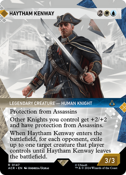 Haytham Kenway (Showcase) (ACR-147) - Assassin's Creed: (Showcase) (Borderless) Foil
